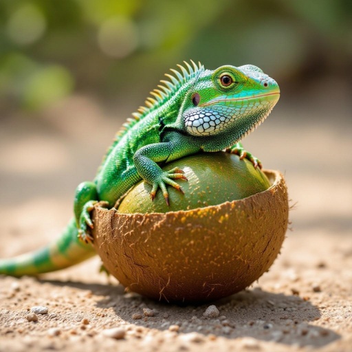 A lizard in a Kiwi