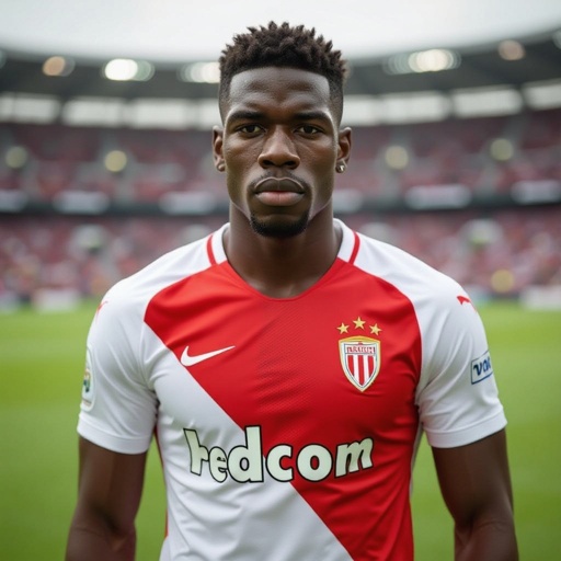 Semi realistic paul pogba at At as monaco pogback