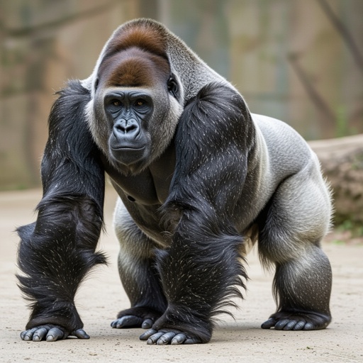 Silver gorilla
