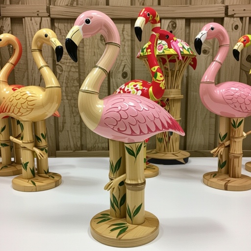 Bamboo flamingo