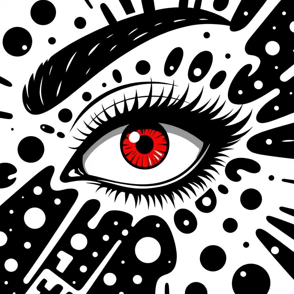 Bomb cola soda eyes