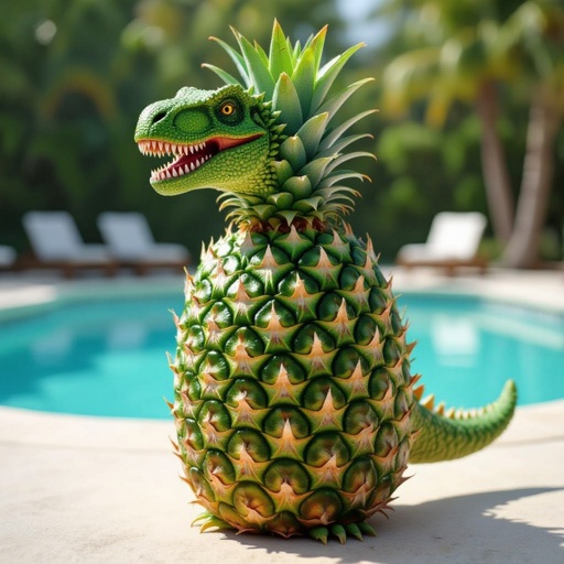 T-rex pineapple