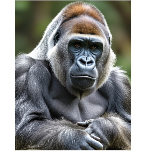Silver gorilla