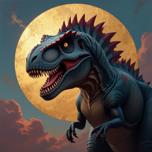 T-rex fuso ad un dominus Rex