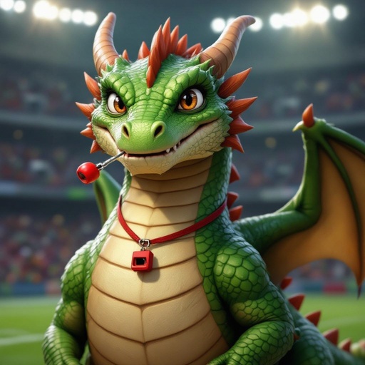 Football dragon