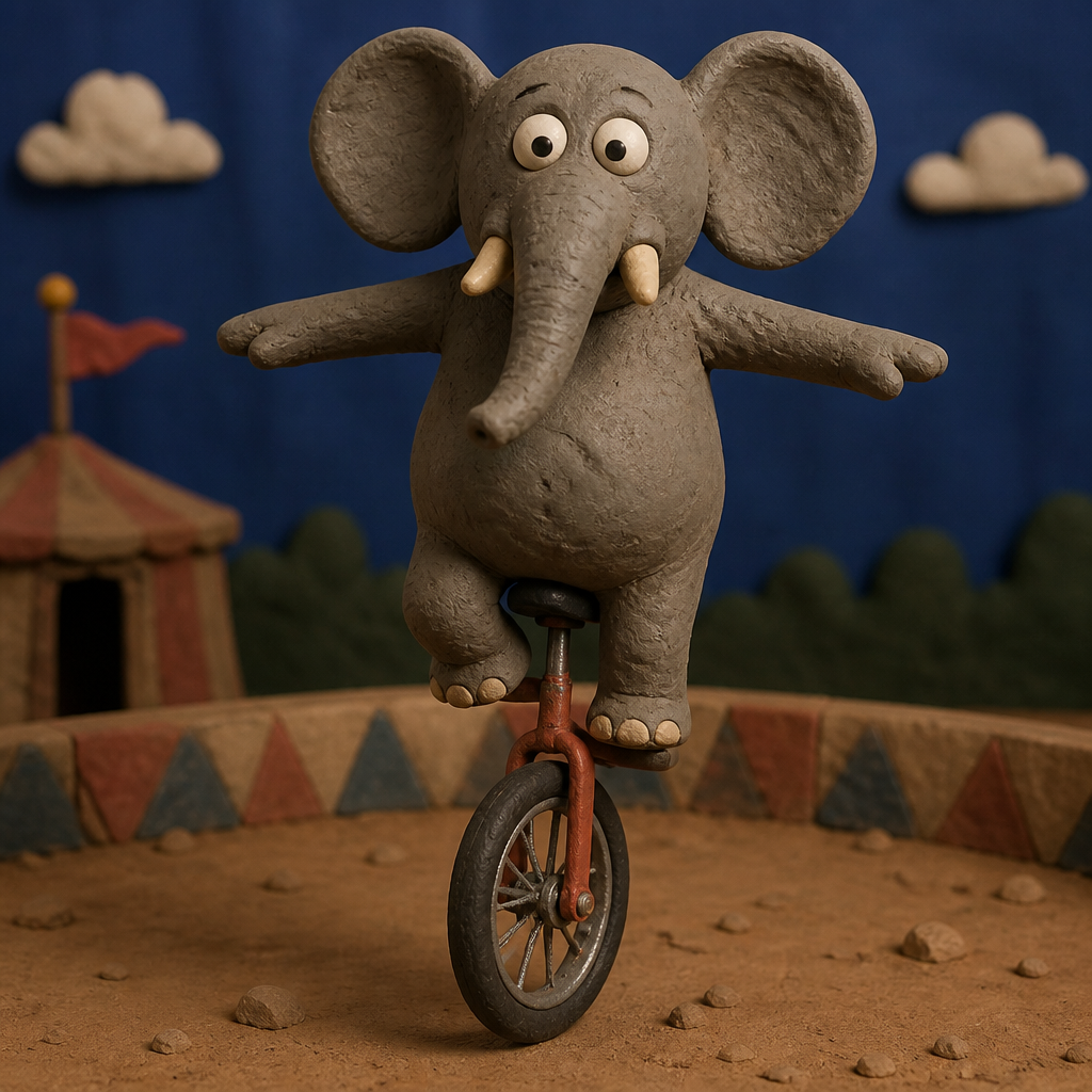 Claymation brainrot style example