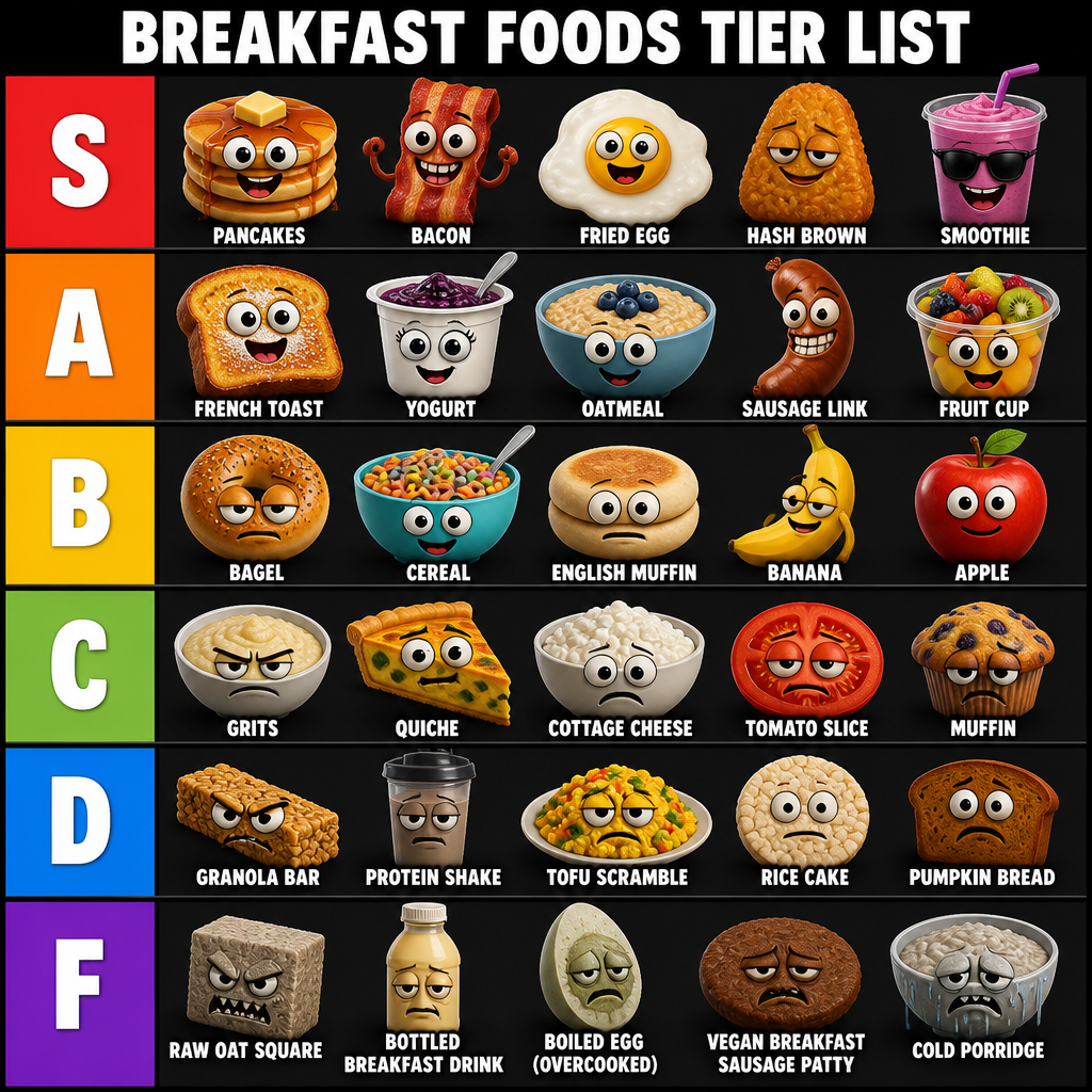 Tier List brainrot style example